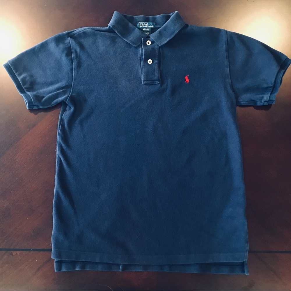 Child's Navy Polo Shirt - Ralph Lauren